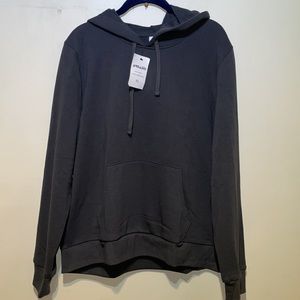 Gray Cotton Hoodie NWT XL